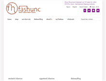 Tablet Screenshot of fashunc.com
